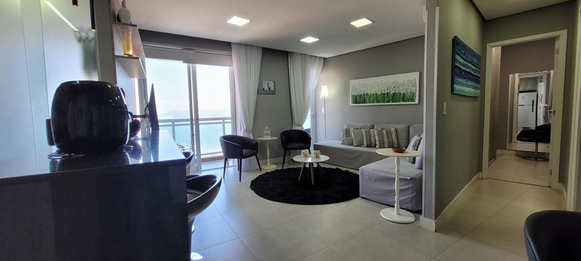 Booksantos Unlimited 2705 - Veja O Mar Da Cama Apartman Kültér fotó