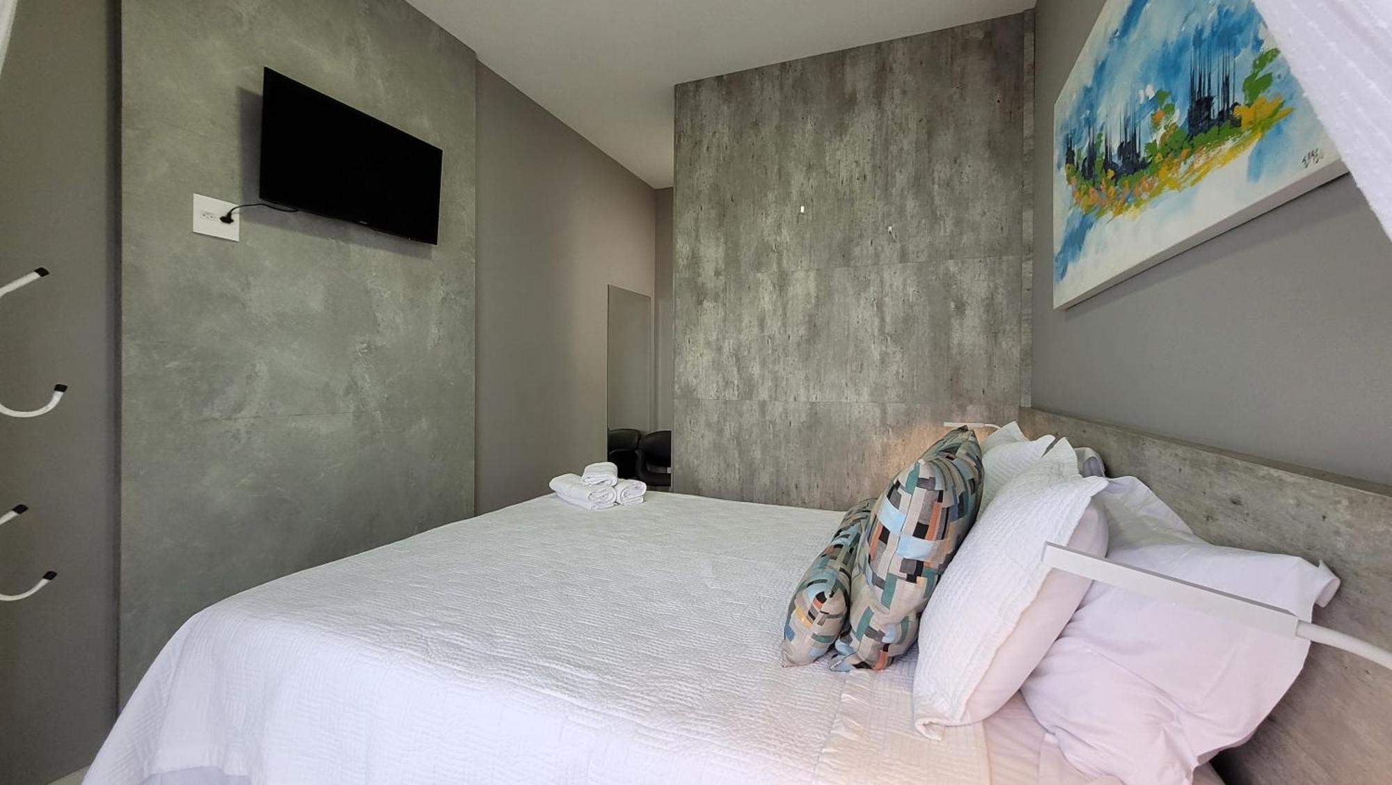 Booksantos Unlimited 2705 - Veja O Mar Da Cama Apartman Kültér fotó