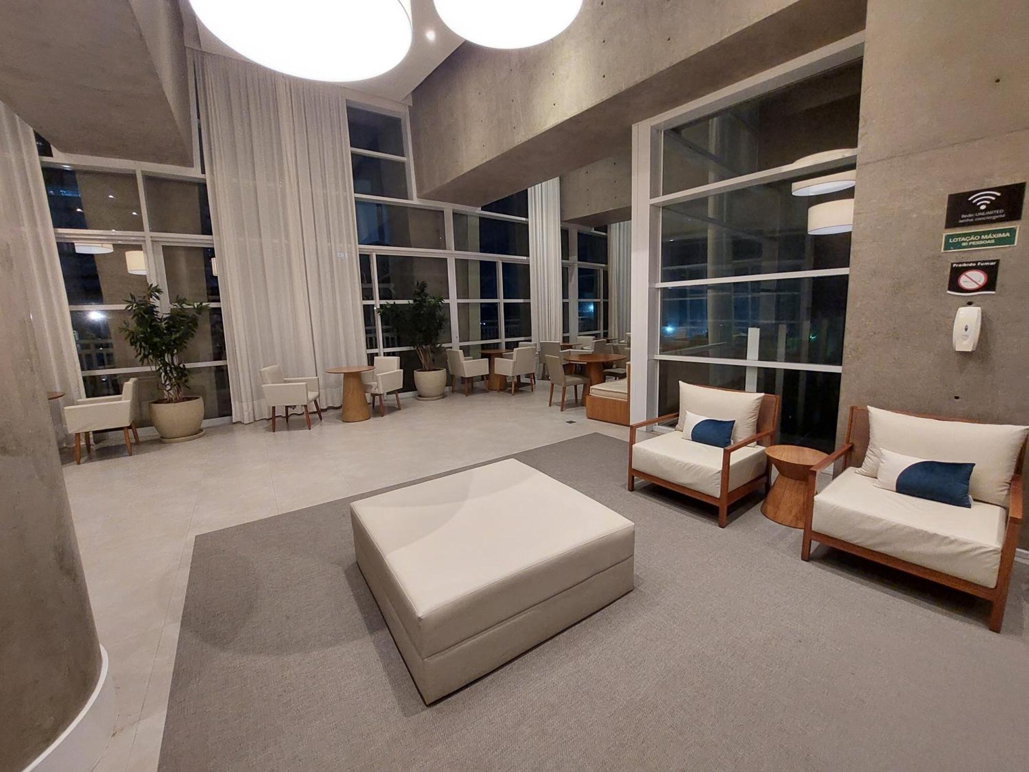 Booksantos Unlimited 2705 - Veja O Mar Da Cama Apartman Kültér fotó