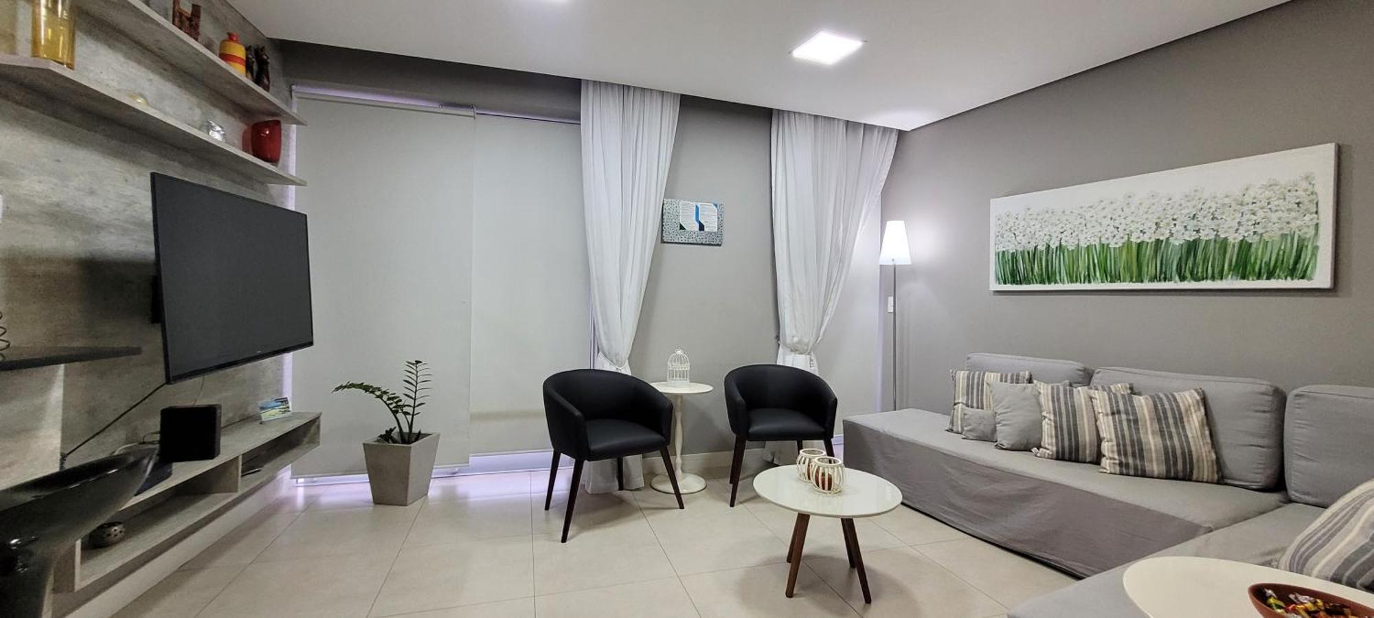 Booksantos Unlimited 2705 - Veja O Mar Da Cama Apartman Kültér fotó