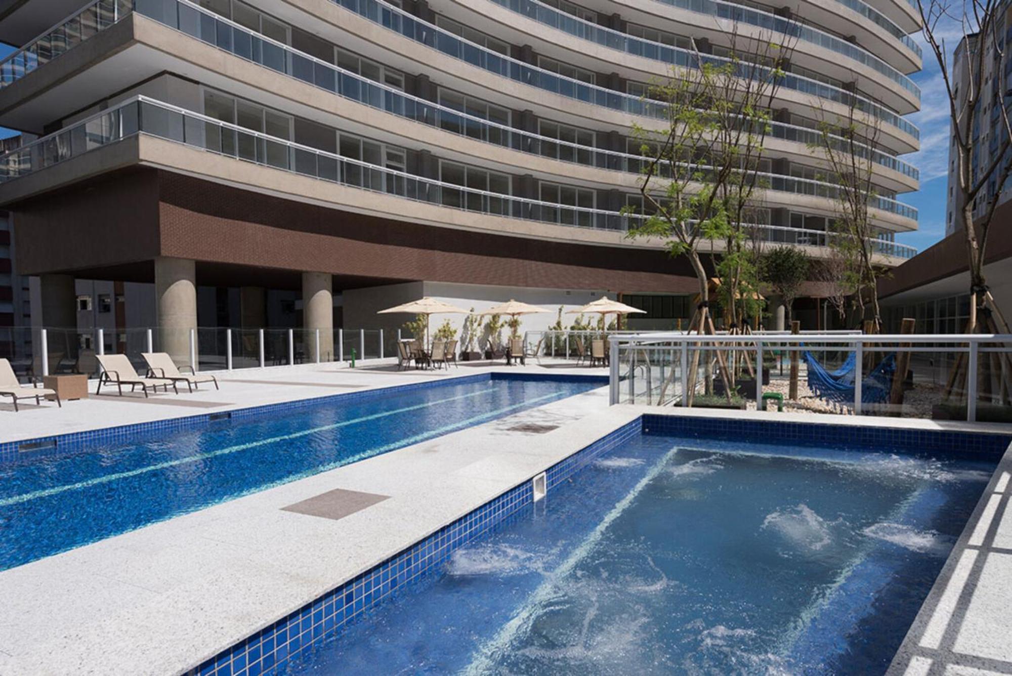 Booksantos Unlimited 2705 - Veja O Mar Da Cama Apartman Kültér fotó