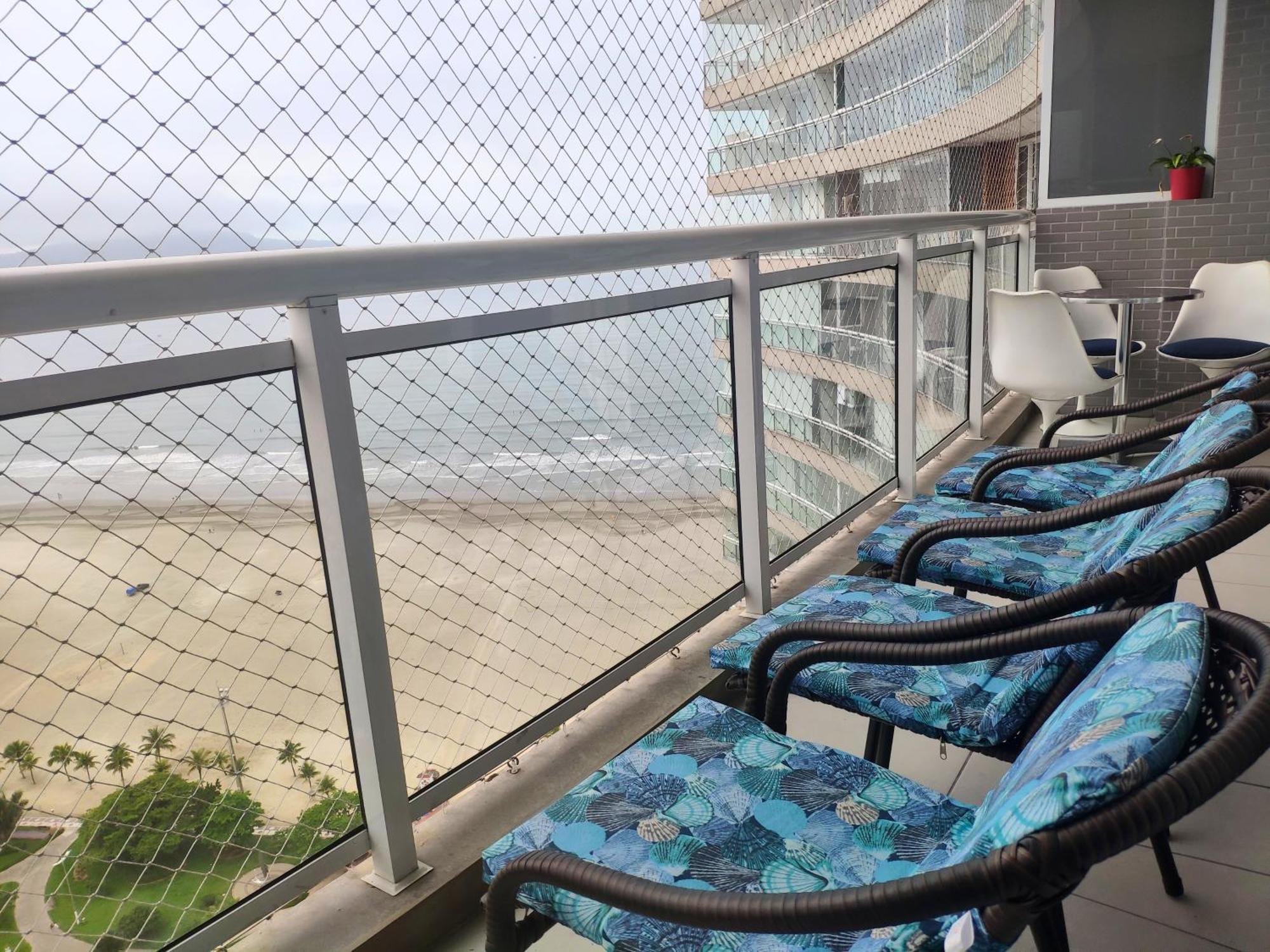 Booksantos Unlimited 2705 - Veja O Mar Da Cama Apartman Kültér fotó